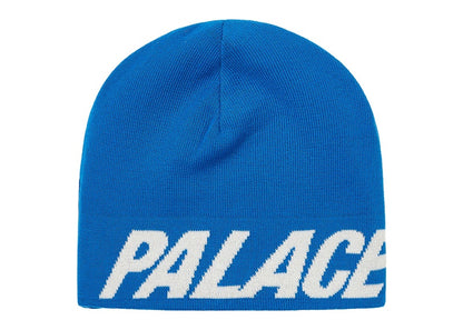 Palace Polartec Reverso Nein Cuff Beanie Blue