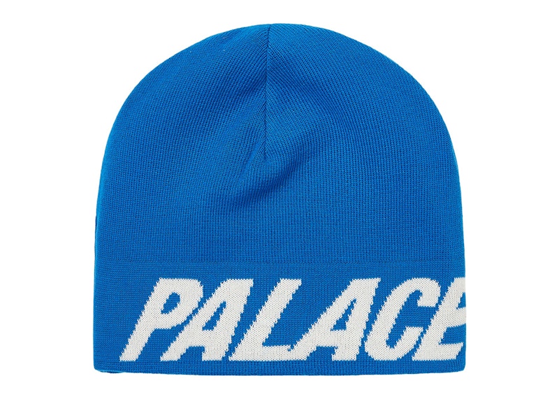 Palace Polartec Reverso Nein Cuff Beanie Blue