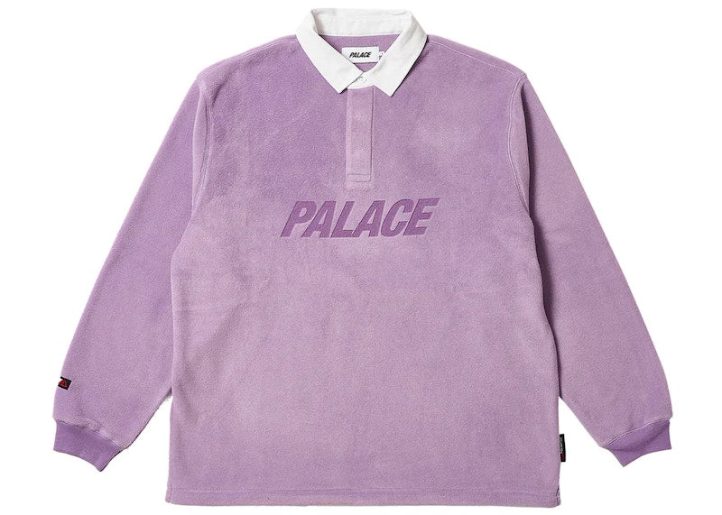 Palace Polartec Rugby Lilac