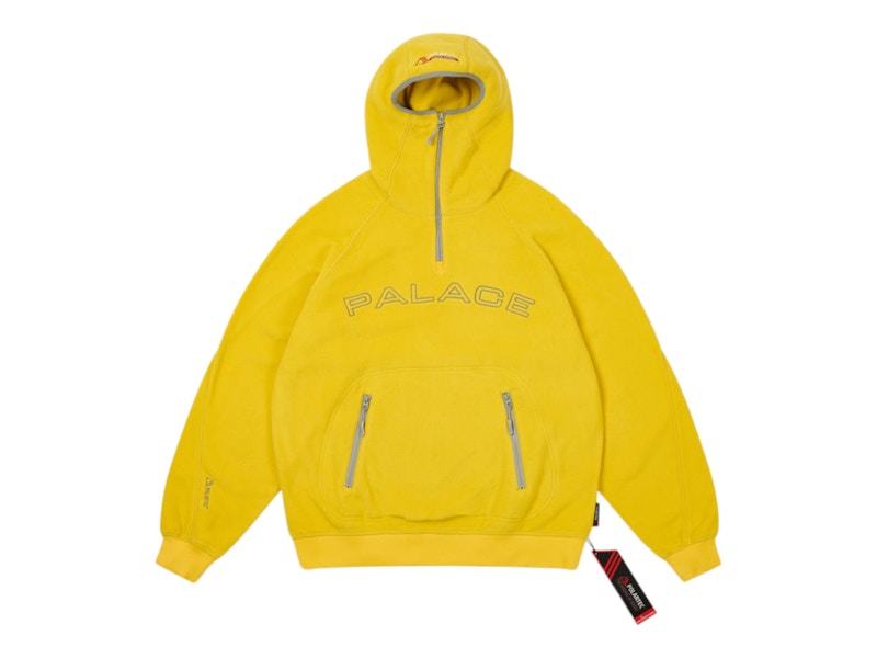 Palace Polartec Shadow Hood Nectar Yellow