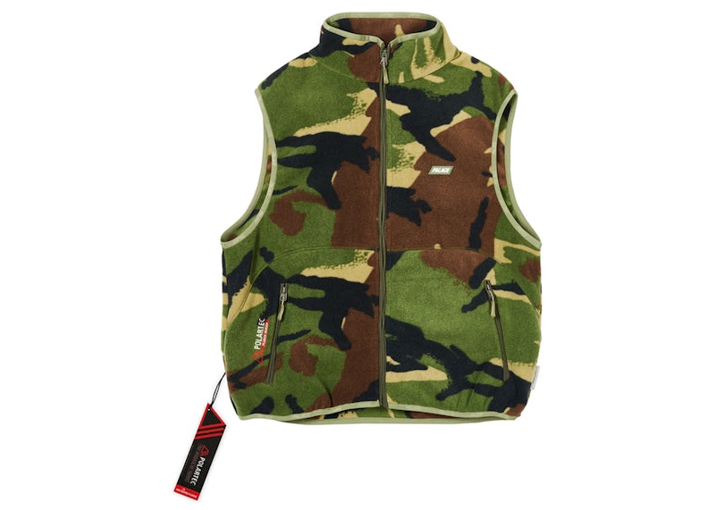 Palace Polartec Vest Woodland DPM