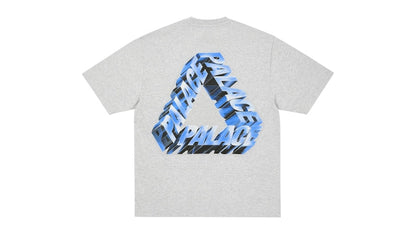 Palace Polished P3 T-Shirt Grey Marl