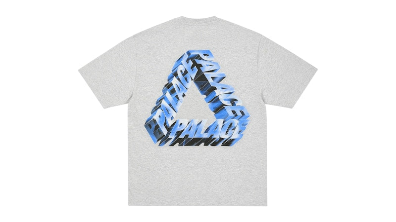 Palace Polished P3 T-Shirt Grey Marl