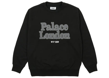 Palace Postcode Crew Black