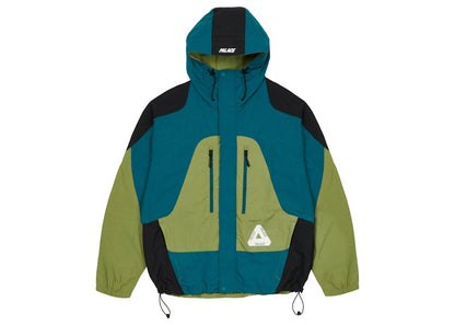 Palace Powder Jacket Black/Olive/Teal