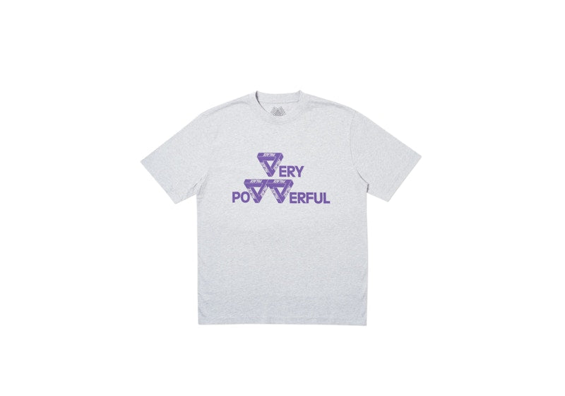 Palace Power T-shirt Grey Marl