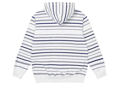 Palace Printed Stripe Hood White