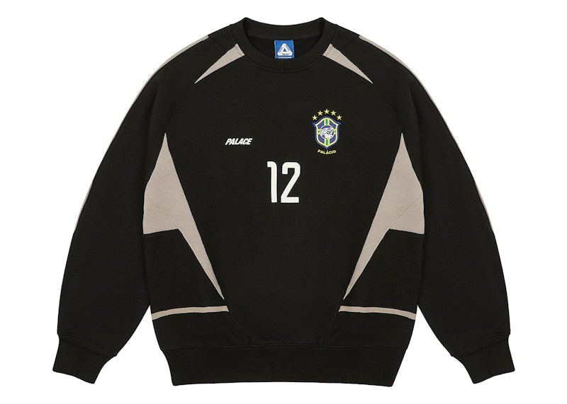Palace Pro Team 02 Crew Black