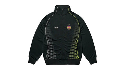 Palace Pro Team Polyknit Funnel Jacket Black