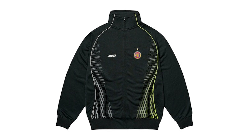 Palace Pro Team Polyknit Funnel Jacket Black