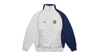 Palace Pro Team Polyknit Funnel Jacket Grey