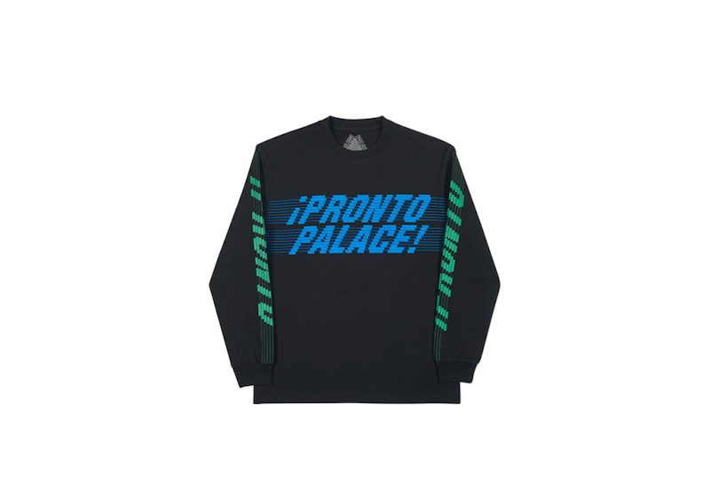 Palace Pronto Longsleeve T-shirt Black