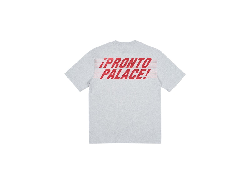Palace Pronto T-shirt Grey Marl