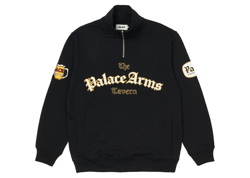 Palace Pub Grub Funnel Neck Black