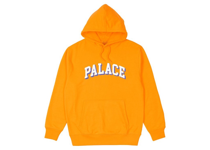 Palace Puff Drop Shadow Hood Orange