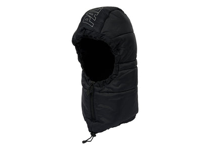 Palace Puffa Balaclava Hood Black