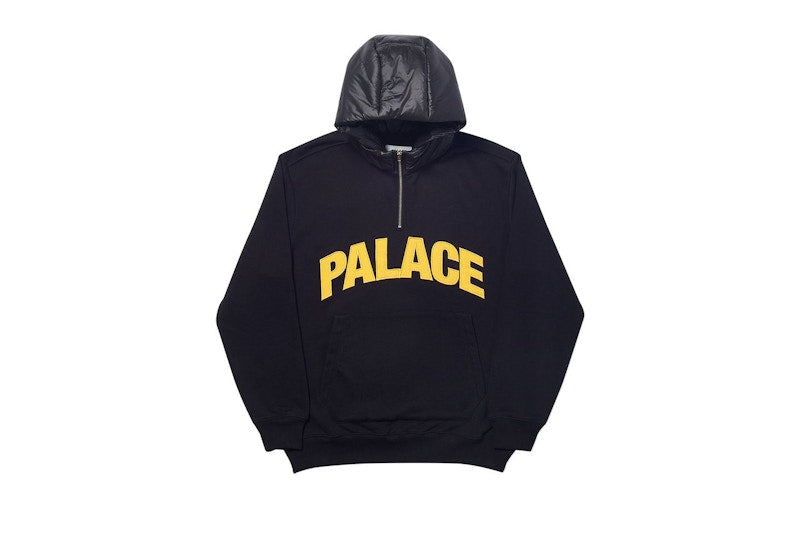Palace Puffer Hood Black