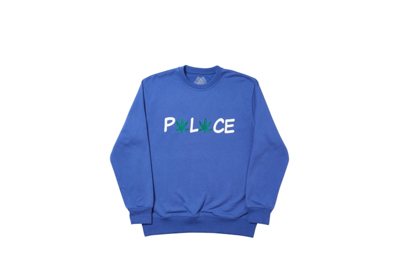 Palace Pwlwce Crew Blue
