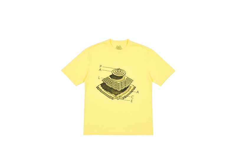 Palace Pyramidal T-shirt Light Yellow