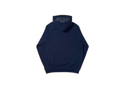 Palace Q-Zip Hood Navy