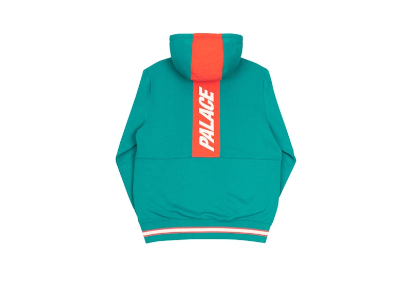 Palace Quicker Shell Hood Teal Green