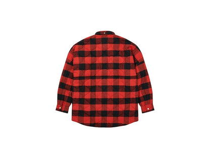 Palace Quilt Mit Plaid Shirt Red