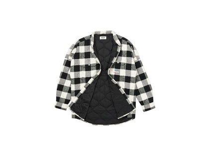 Palace Quilt Mit Plaid Shirt White