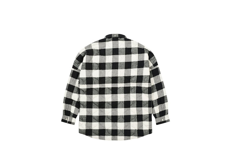 Palace Quilt Mit Plaid Shirt White