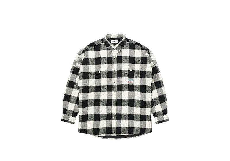 Palace Quilt Mit Plaid Shirt White