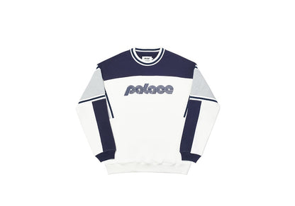 Palace Quilter Crew White