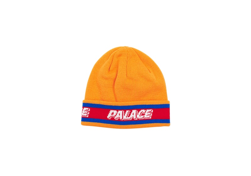 Palace R-Stripe Beanie Orange
