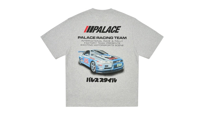 Palace Racey T-Shirt Grey Marl
