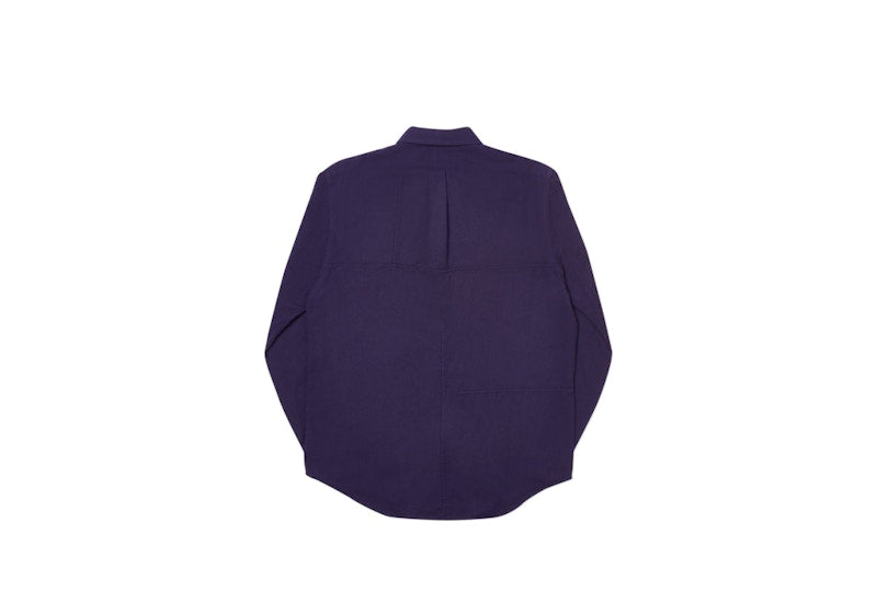 Palace Ralph Lauren BD Shirt Pieced Flannel Palazzo Purple