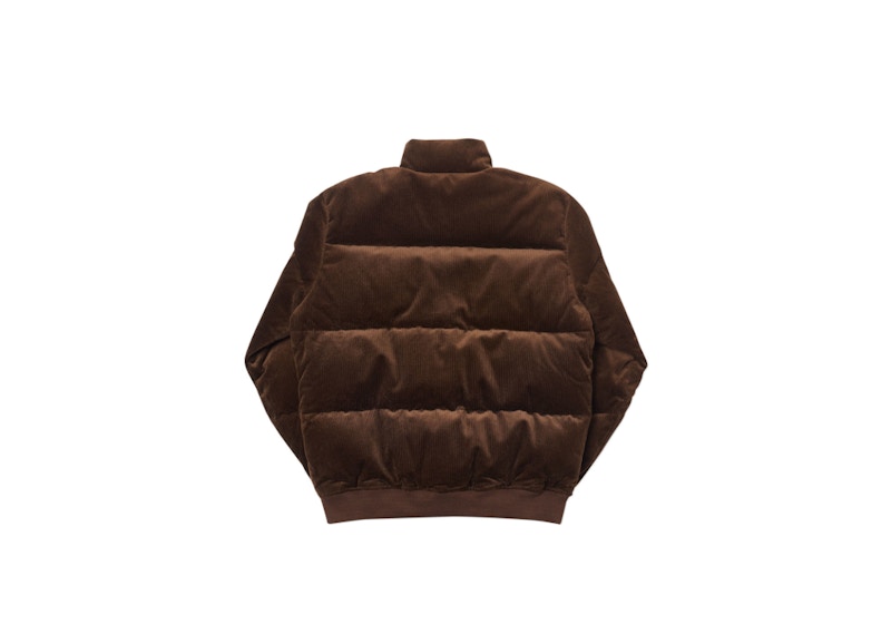 Palace Ralph Lauren Corduroy Down Jacket Mohican Brown
