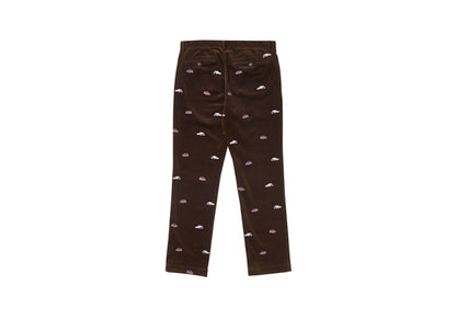 Palace Ralph Lauren Embroidered Cord GTI Chino Mohican Brown