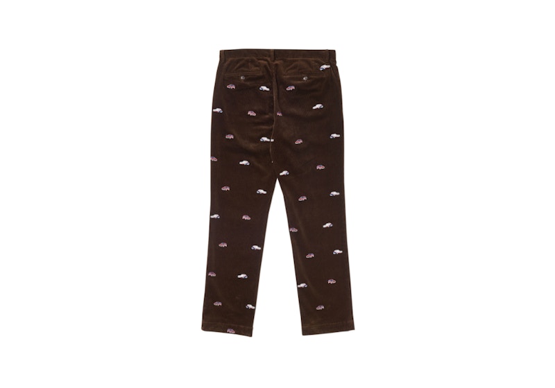 Palace Ralph Lauren Embroidered Cord GTI Chino Mohican Brown