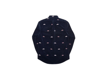 Palace Ralph Lauren Embroidered Cord GTI Shirt Aviator Navy