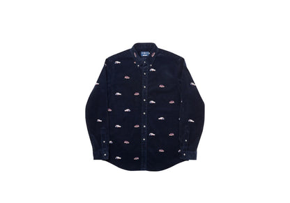 Palace Ralph Lauren Embroidered Cord GTI Shirt Aviator Navy