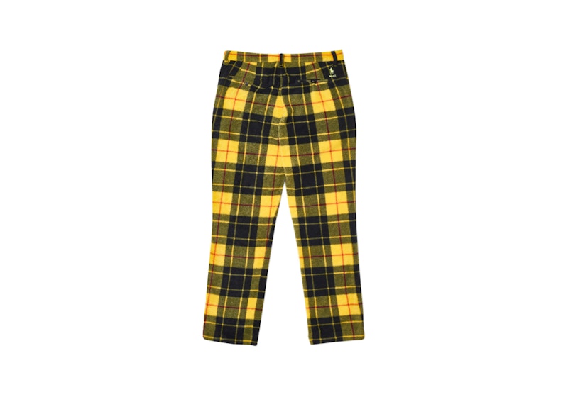 Palace Ralph Lauren Polar Fleece Chino Yellow Plaid