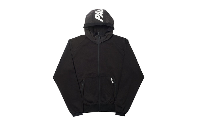 Palace Re-Spinder Tech Zip Hood Black
