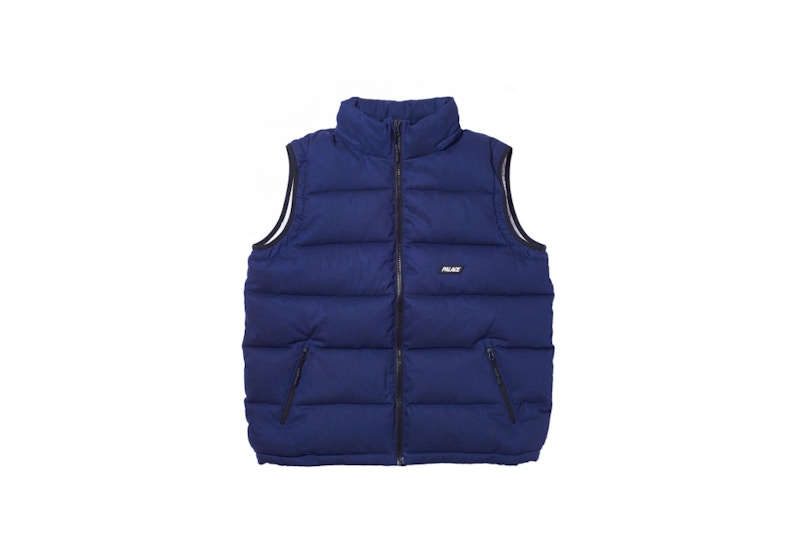 Palace Reacto Puff Zip Off Jacket Blue