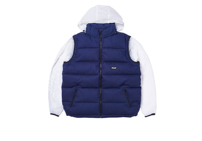 Palace Reacto Puff Zip Off Jacket Blue