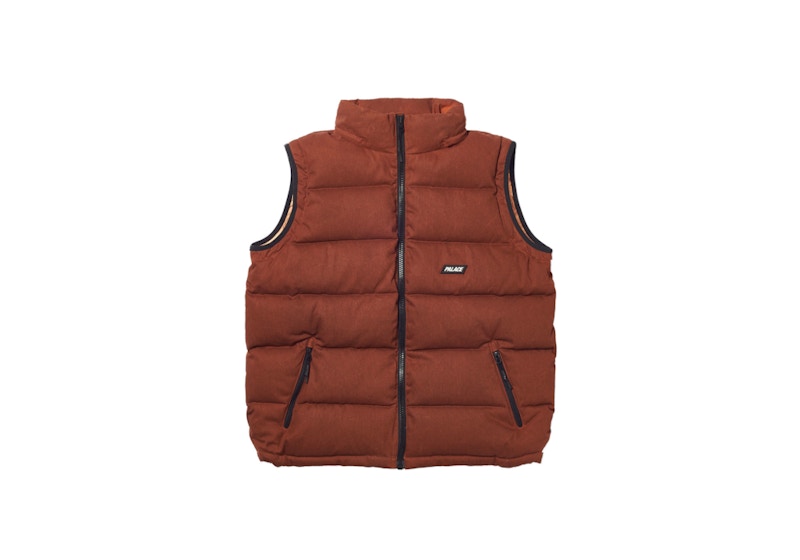 Palace Reacto Puff Zip Off Jacket Orange