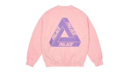 Palace Reacto Tri-Ferg Crew Pink