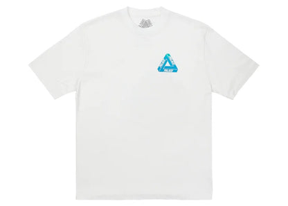 Palace Reacto Tri-Ferg T-Shirt White