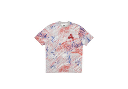 Palace Real Tree Fishing T-shirt Grey