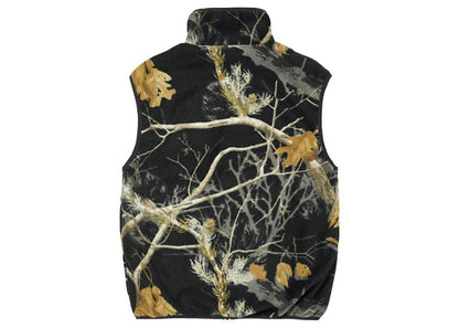 Palace Realtree Fleece Reversible Vest Black/Black