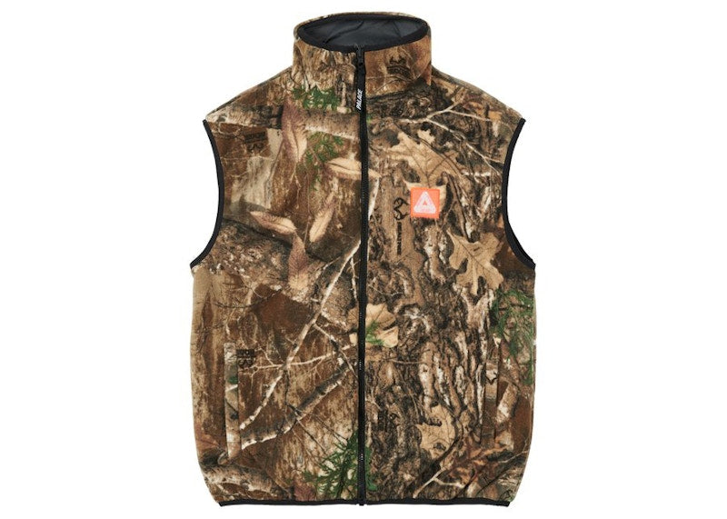 Palace Realtree Fleece Reversible Vest Edge/Grey