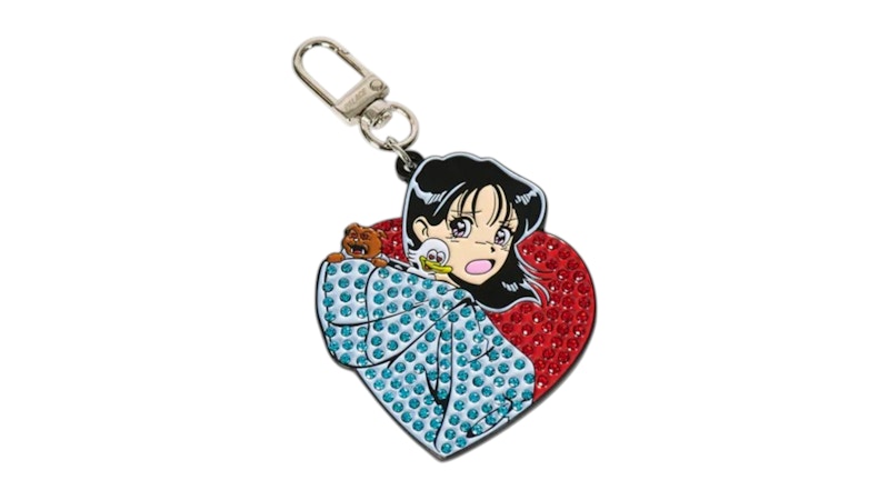 Palace Rear View Love Keyring Multi