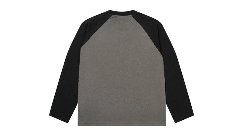 Palace Rear View Raglan Longsleeve Shirt Black/Mono